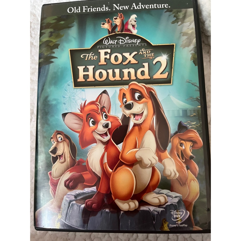 WALT DISNEY The Fox and the Hound 2 DVD Animated Movie Kids OS Multi Sequel